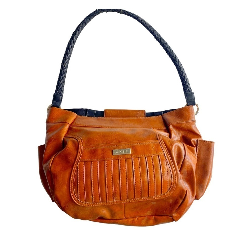 Mitche Brown & Black Shoulder Bag Purse​